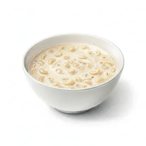 Macaroni milk soup
