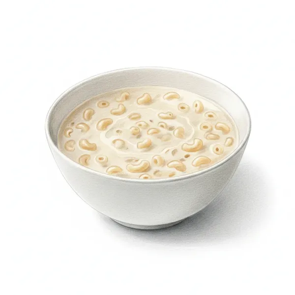 Macaroni milk soup