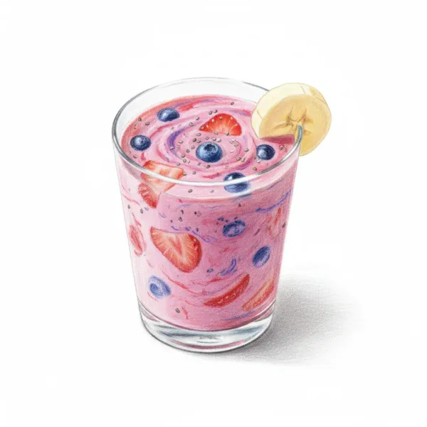 Strawberry-Blueberry Smoothie