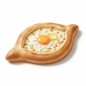 Traditional Khachapuri
