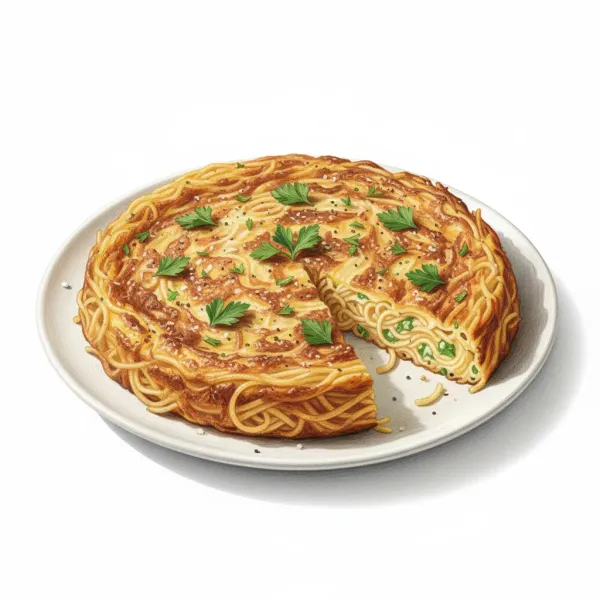Pasta frittata